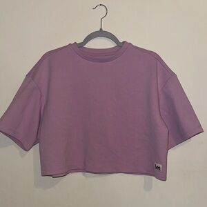Lee Purple Crop Top